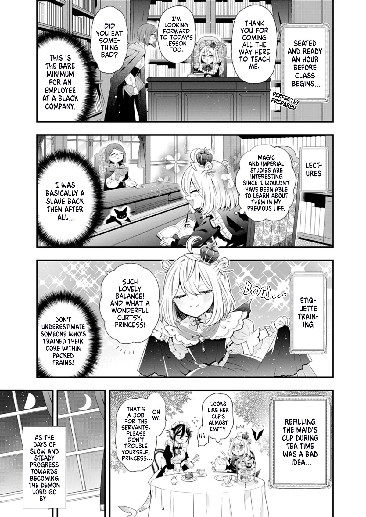 The Old Man That Was Reincarnated as a Young Girl in the Demon World Wants to Become the Demon Lord for the Sake of Peace - chapter 3 - #4