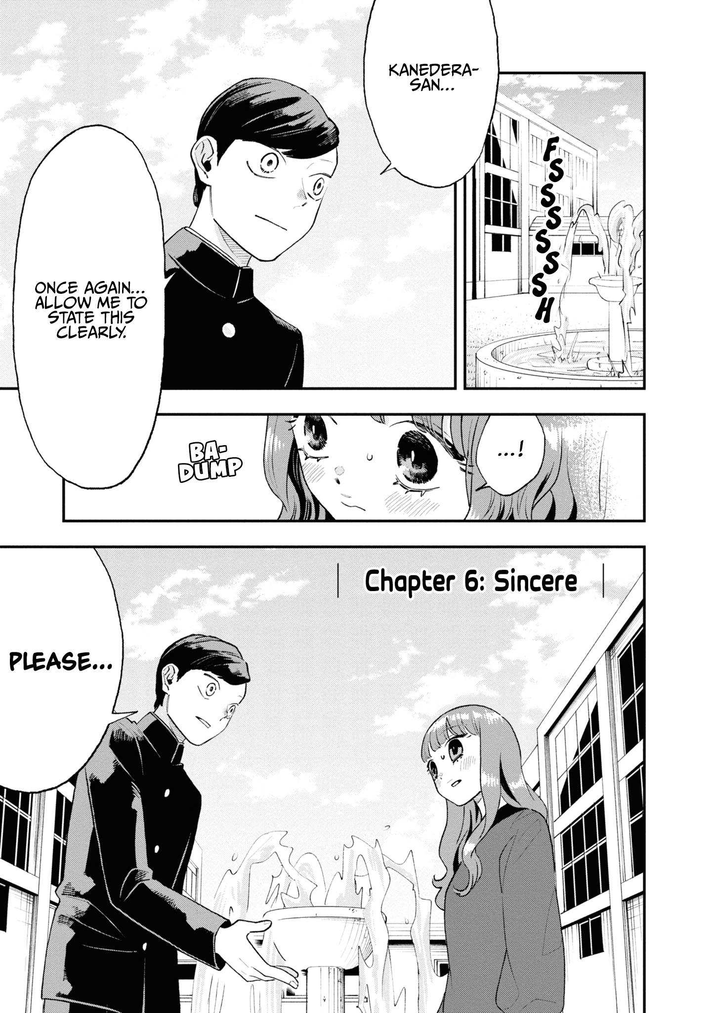 The Overly Straightforward Natsume-kun Can't Properly Confess - chapter 6 - #1