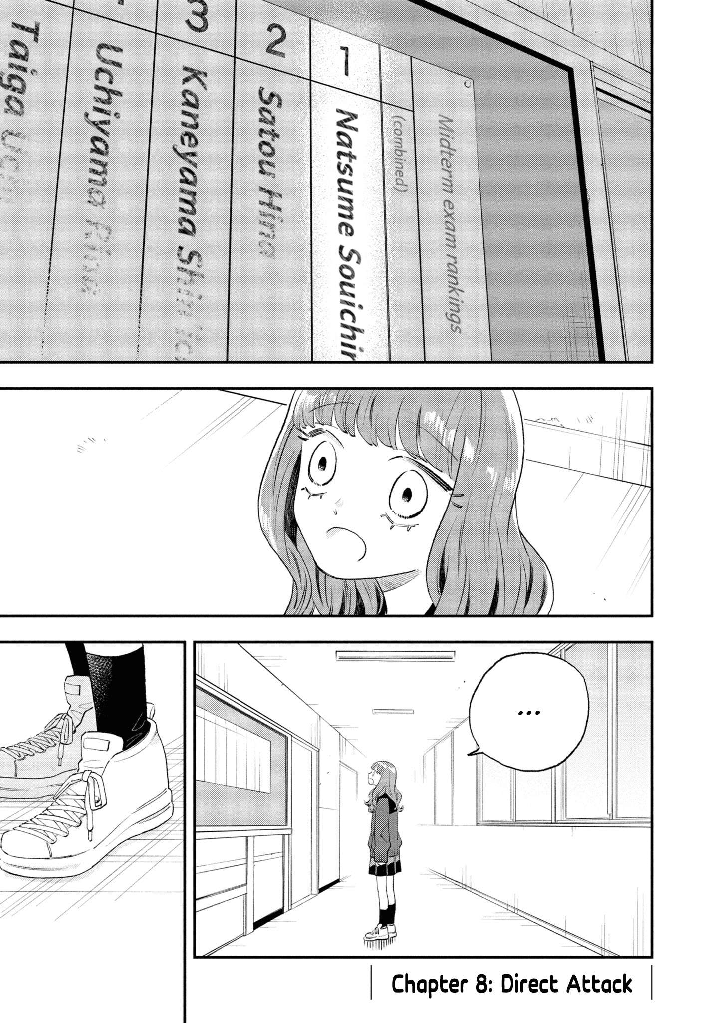 The Overly Straightforward Natsume-kun Can't Properly Confess - chapter 8 - #1