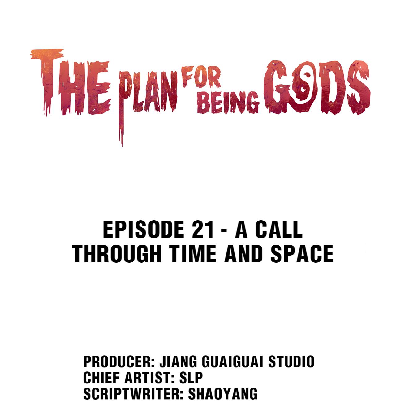 The Plan For Being Gods - chapter 21 - #1