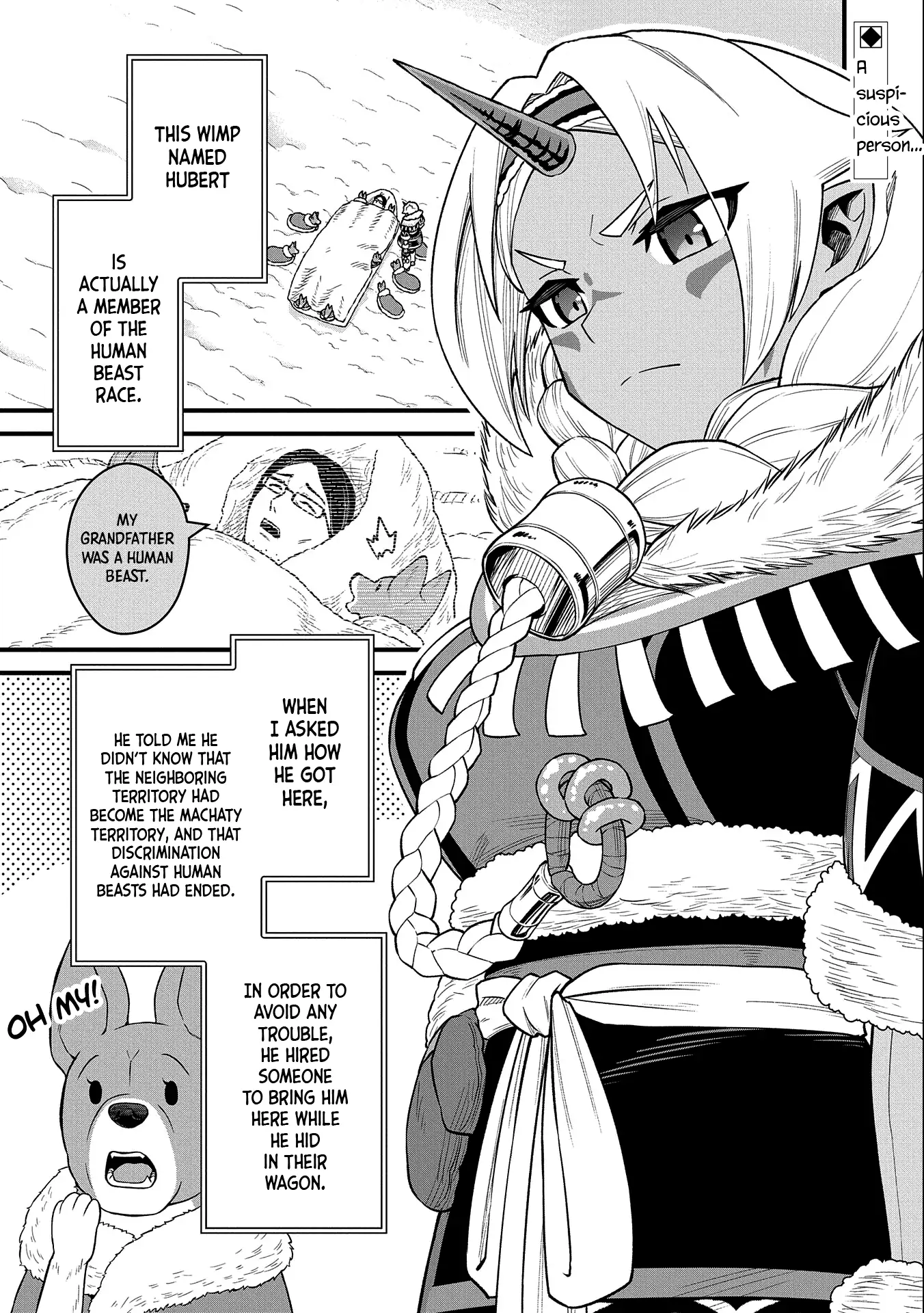 The Population Of The Frontier Owner Starts With 0. "Dias The Blue" And A Blue Horned Girl. - chapter 47 - #3