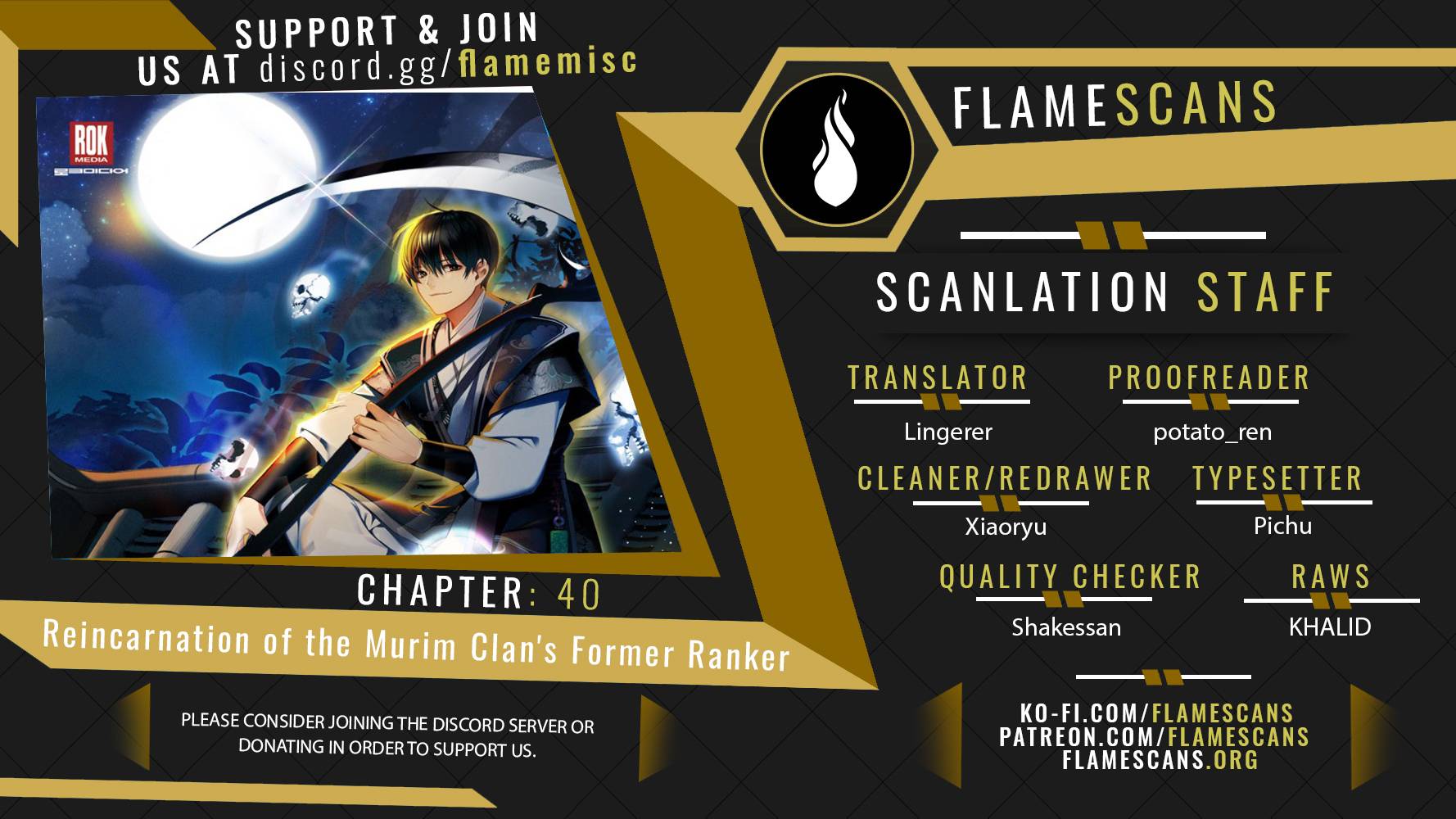 Reincarnation Of The Murim Clan's Former Ranker - chapter 40 - #1