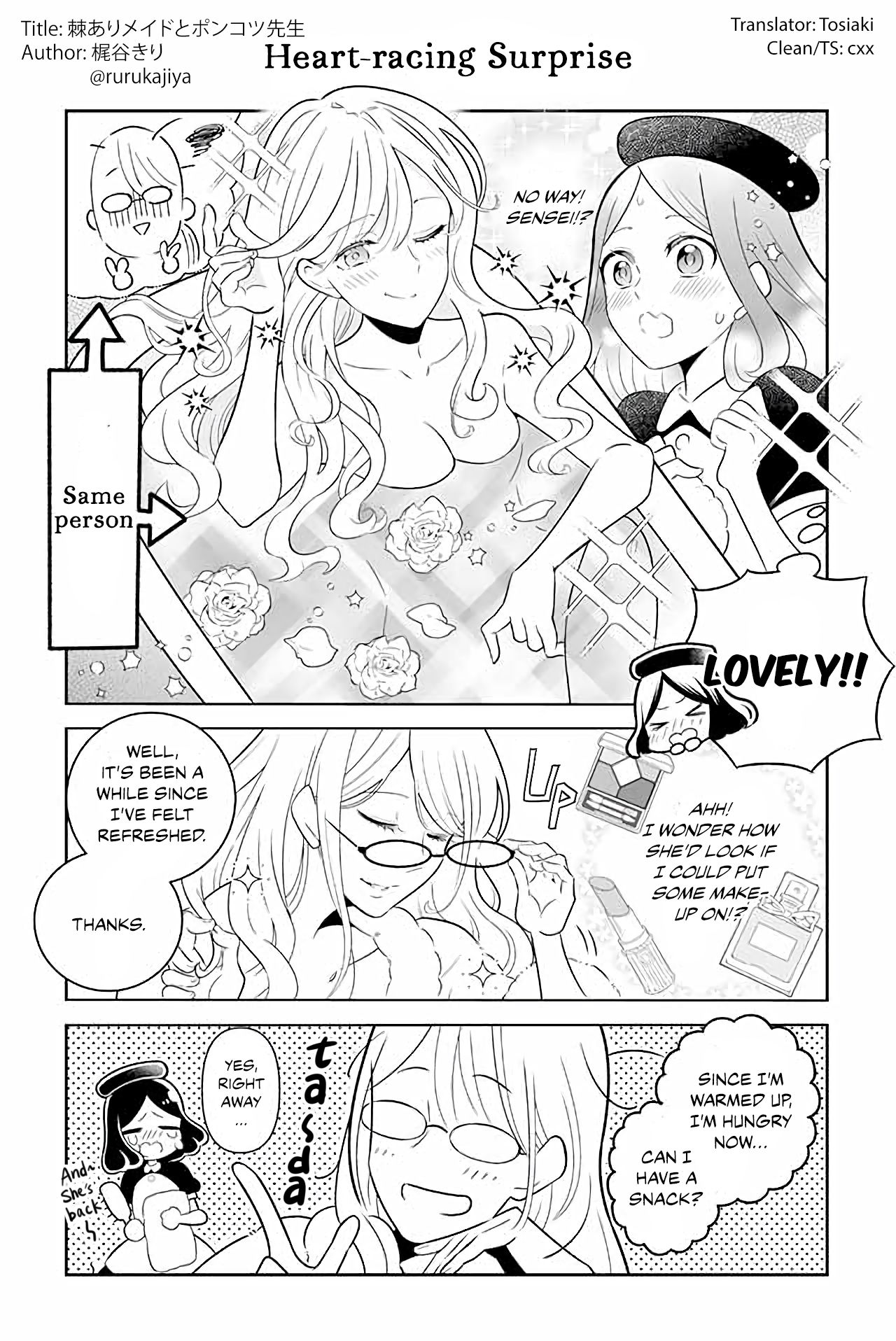 The Prickly Maid and Clumsy Mangaka - chapter 6 - #1