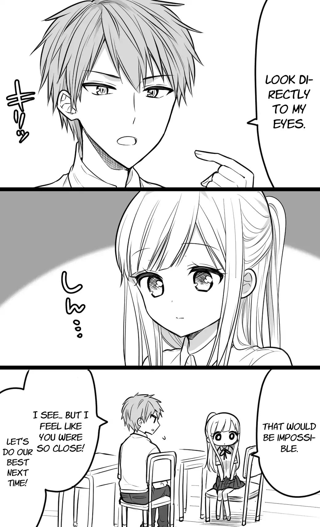 The Reason Why I Can't Look at His Eyes Directly - chapter 1 - #1