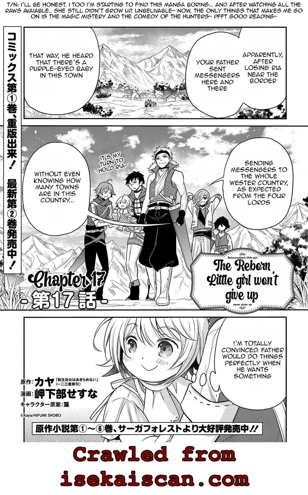 The Reborn Little Girl Won&rsquo;t Give Up - chapter 17 - #2