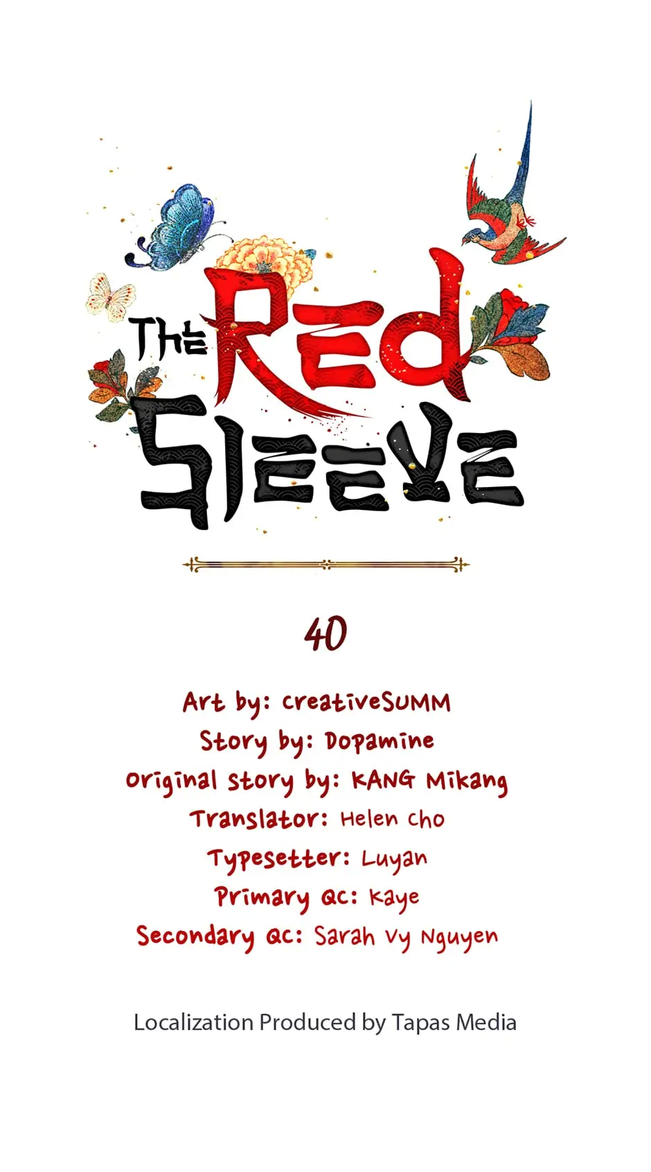 The Red Sleeve - chapter 40 - #1