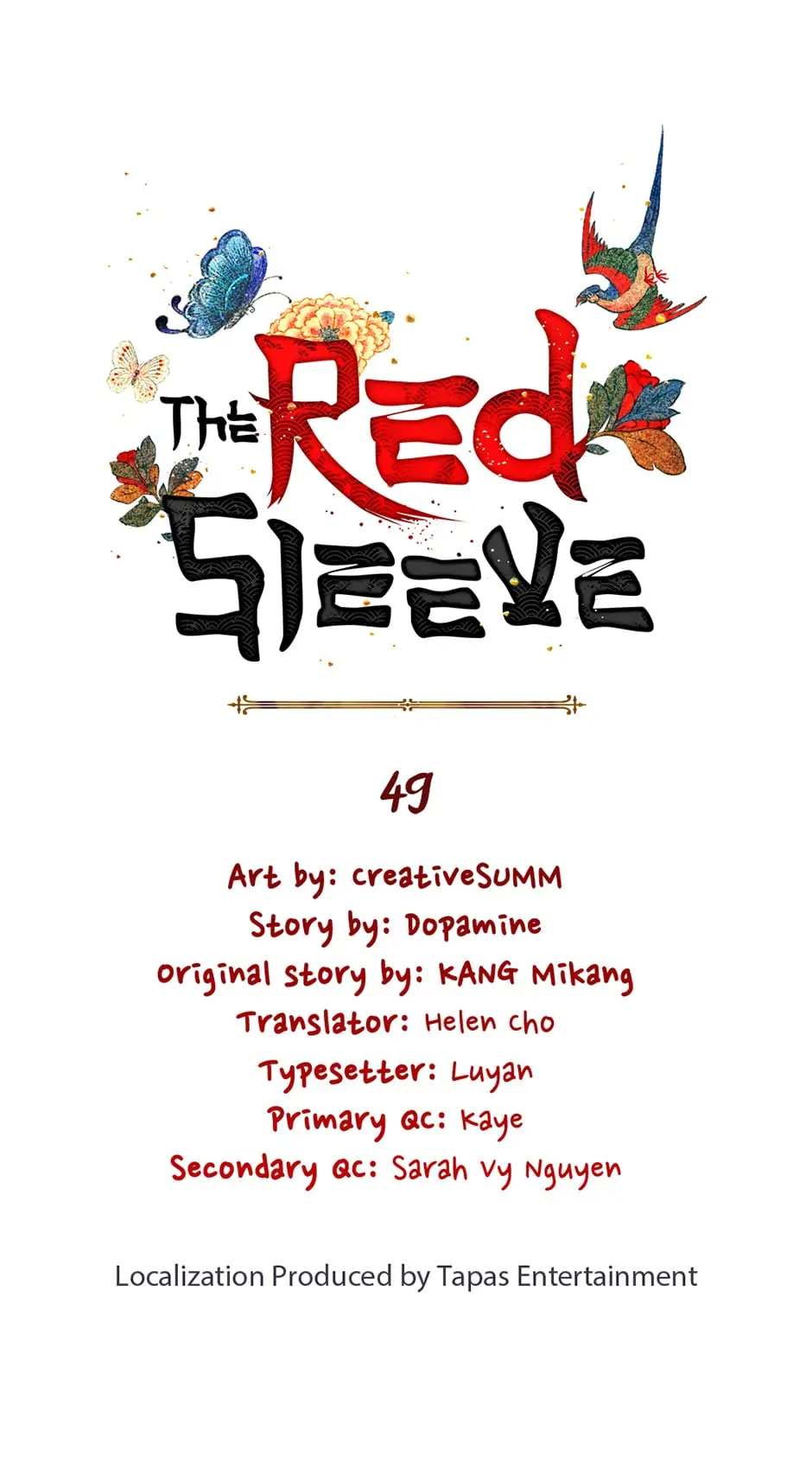 The Red Sleeve - chapter 49 - #1