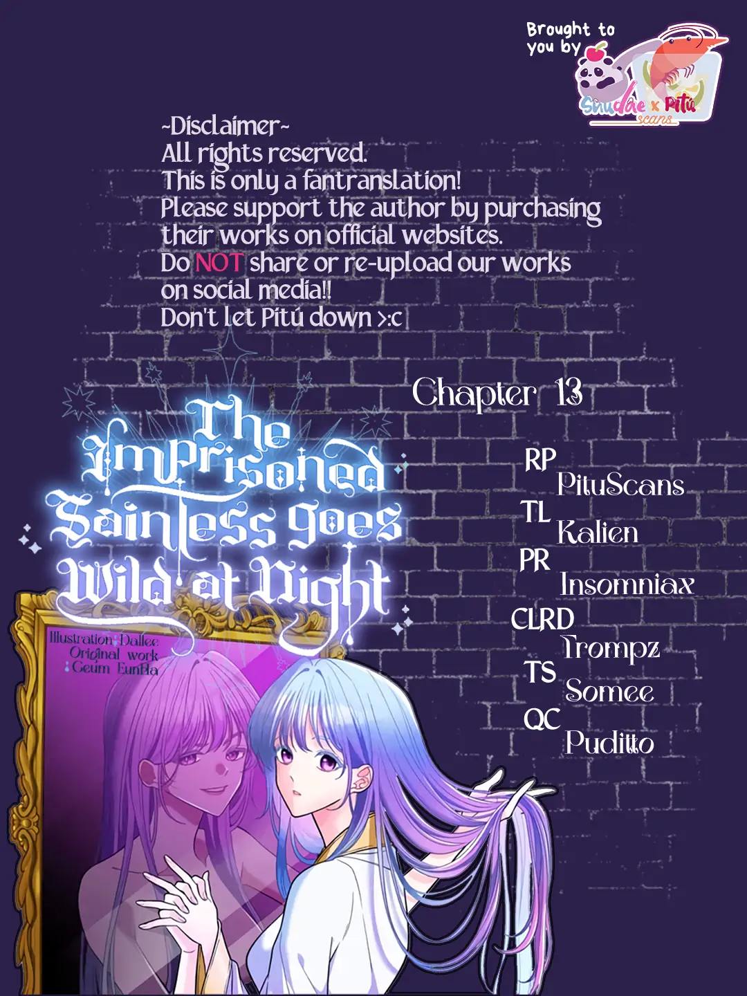 The Saintess' Secret Night - chapter 13 - #1