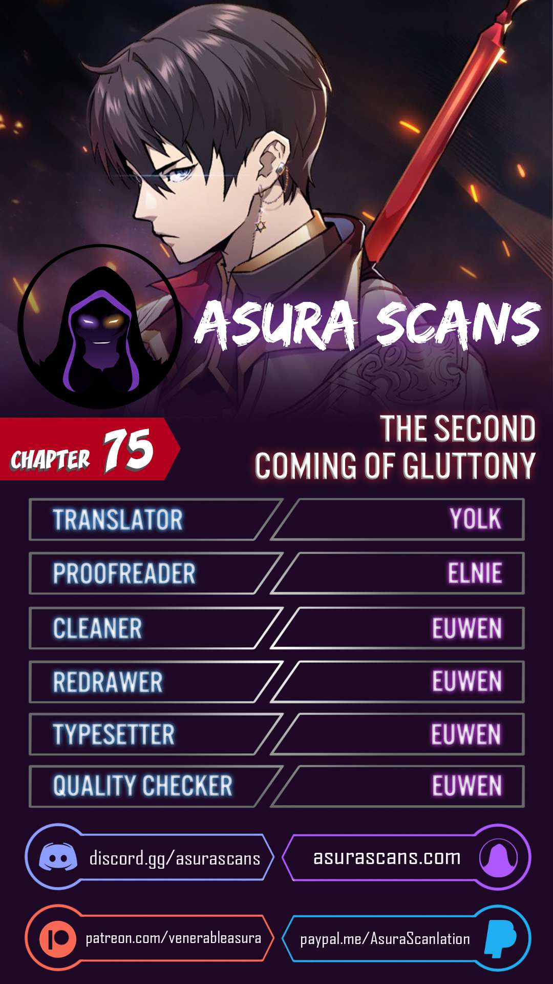 The Second Coming of Gluttony - chapter 75 - #1
