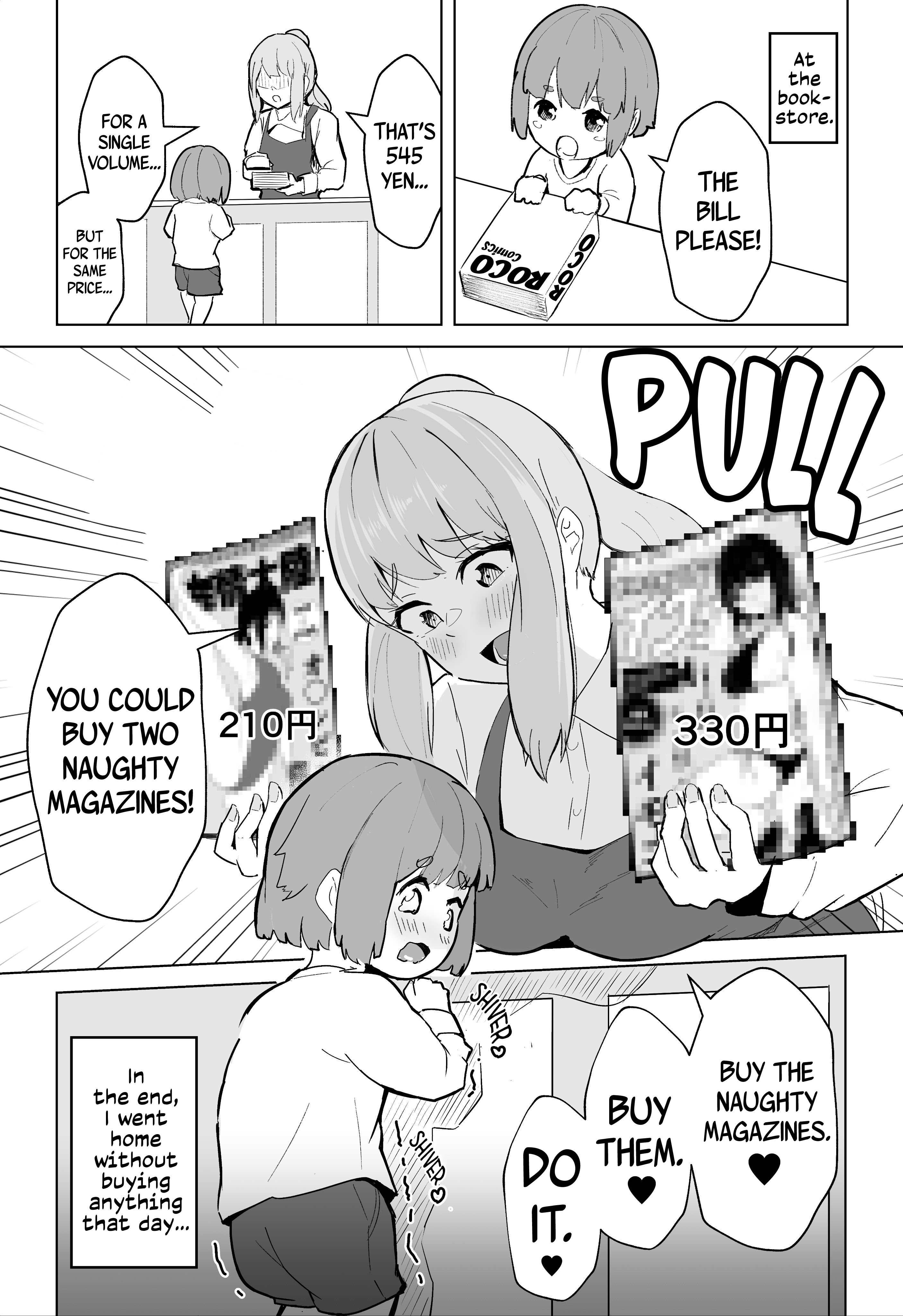 The Shota Who Wants To Buy A Naughty Magazine And The Onee-San Who Wants To Sell Him One - chapter 7 - #1