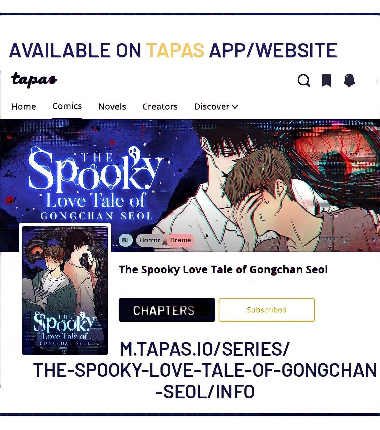 The Spooky Love Tale Of Gongchan Seol - chapter 41 - #1