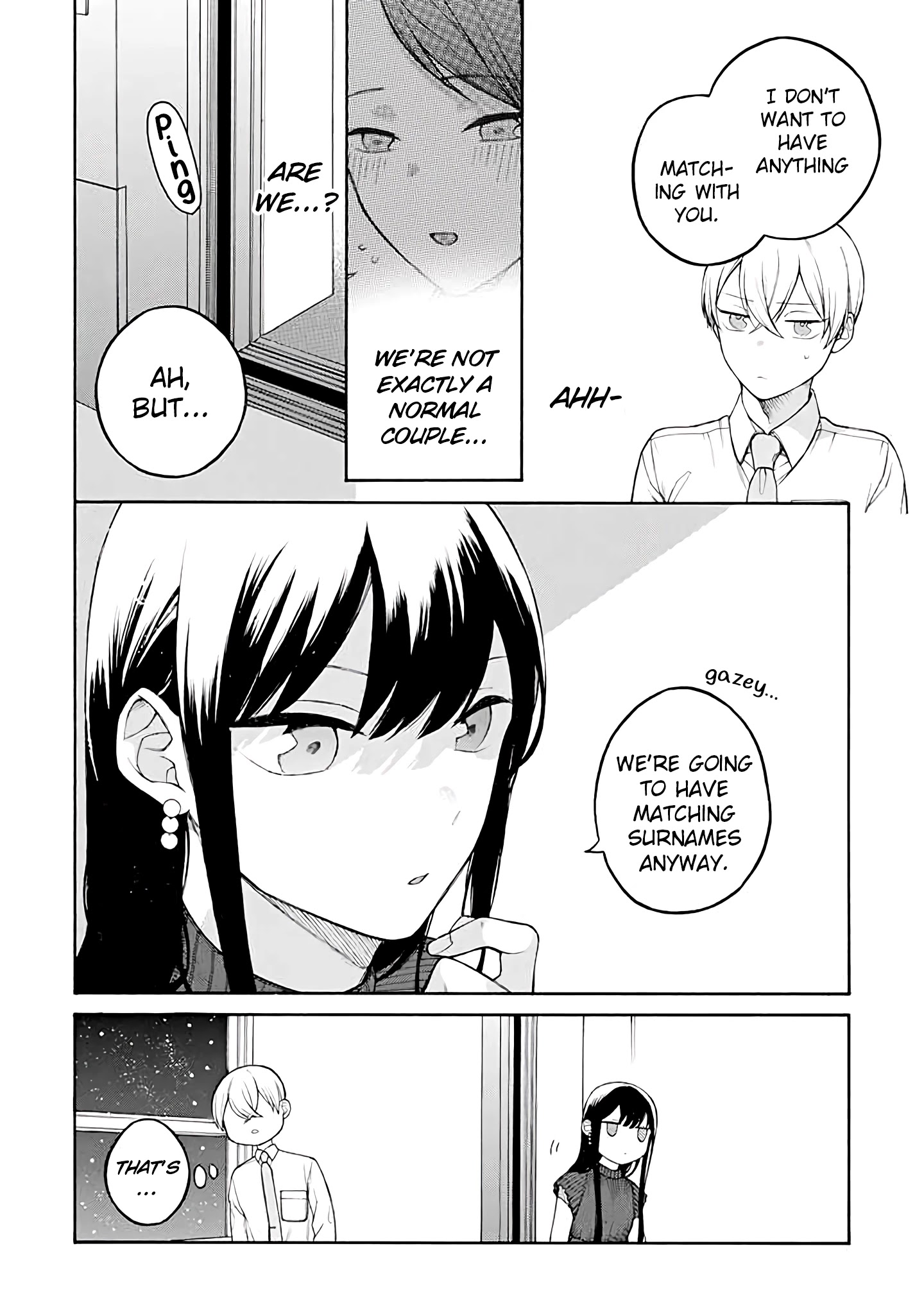 The Story of an Engaged Couple That Doesn't Get Along - chapter 34 - #3
