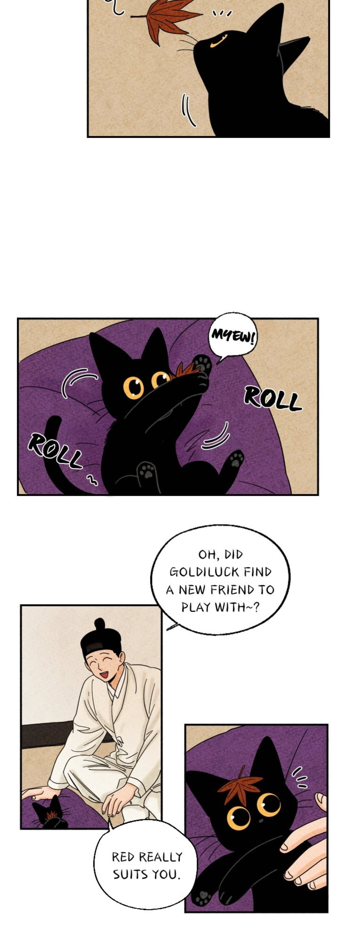 The Tale Of Goldiluck, The Black Kitten - chapter 9 - #5