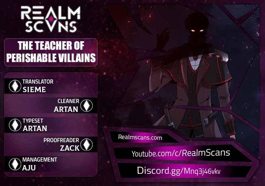 The Teacher Of Perishable Villains - chapter 1 - #1