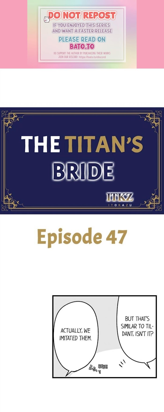 The Titan's Bride - chapter 47 - #1