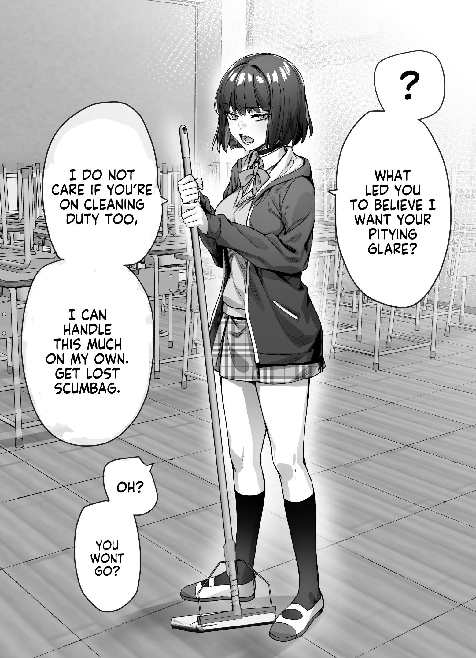 The Tsuntsuntsuntsuntsuntsun Tsuntsuntsuntsuntsundere Girl Getting Less And Less Tsun Day By Day - chapter 5 - #1