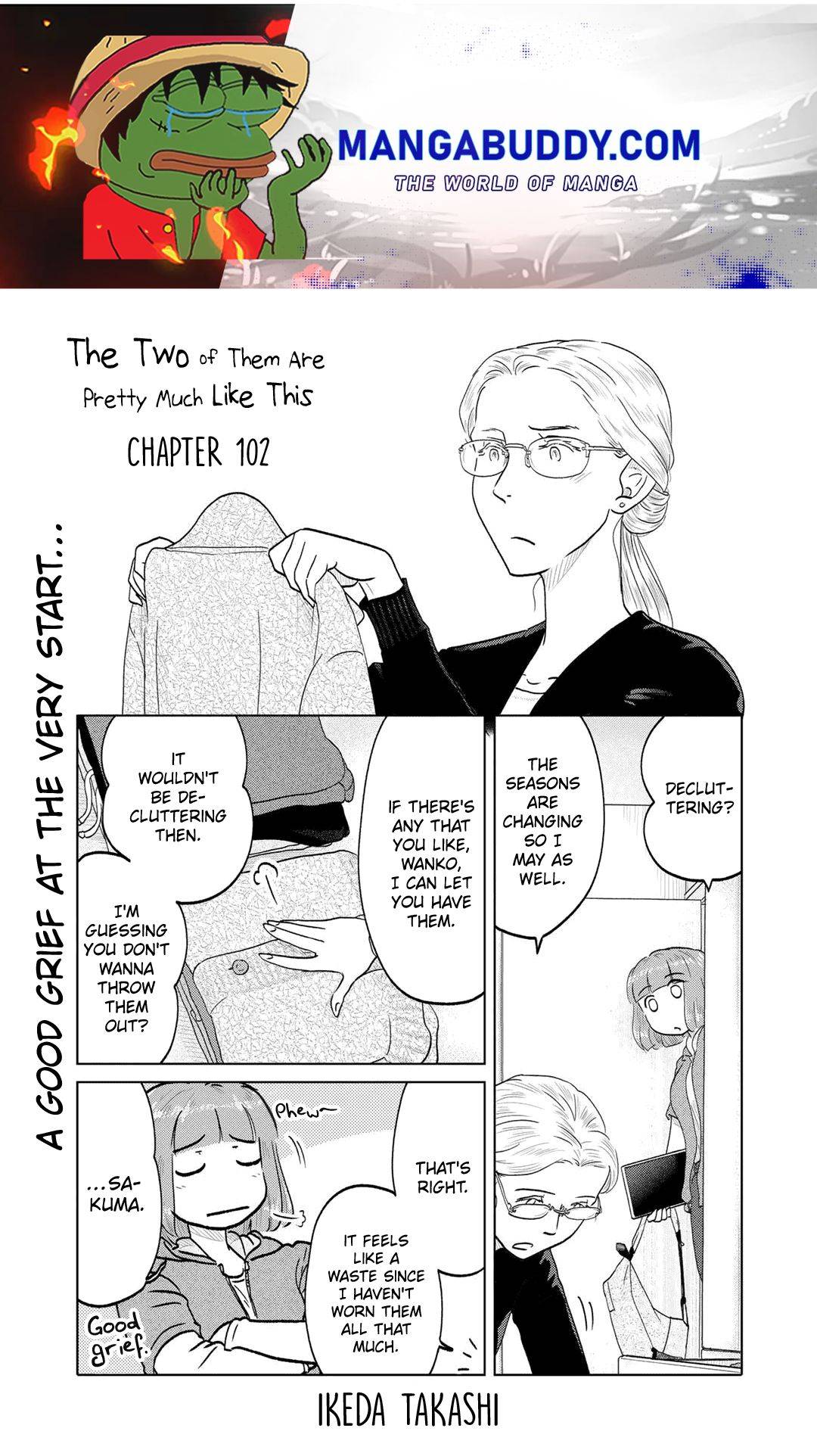 The Two Of Them Are Pretty Much Like This - chapter 102 - #1