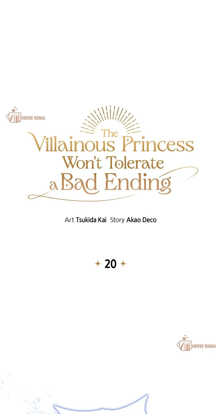 The Villainous Princess Won't Tolerate a Bad Ending - chapter 20 - #1