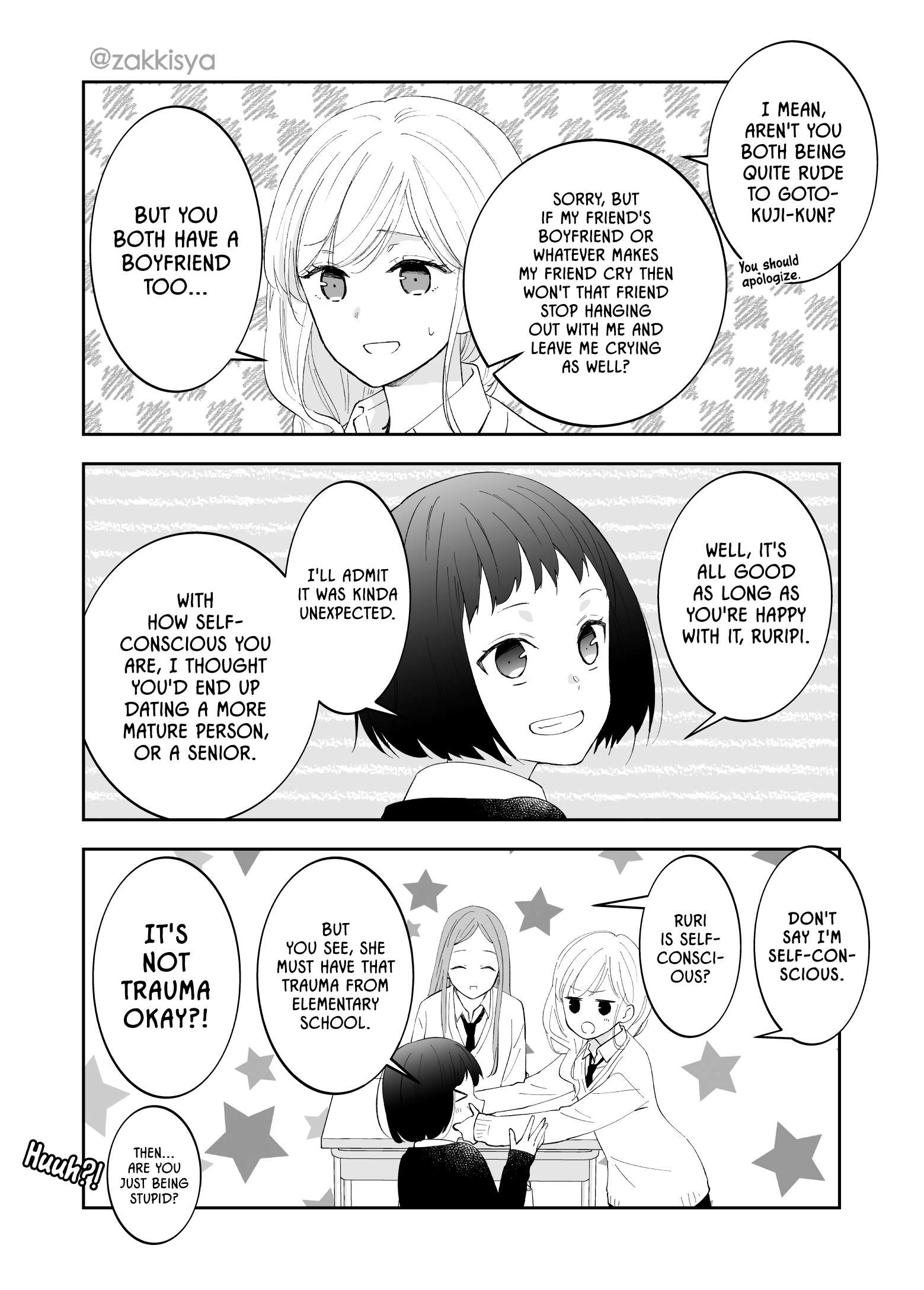 The World Will Be Destroyed Tomorrow, so I Want to Rub Your Boobs - chapter 8 - #4