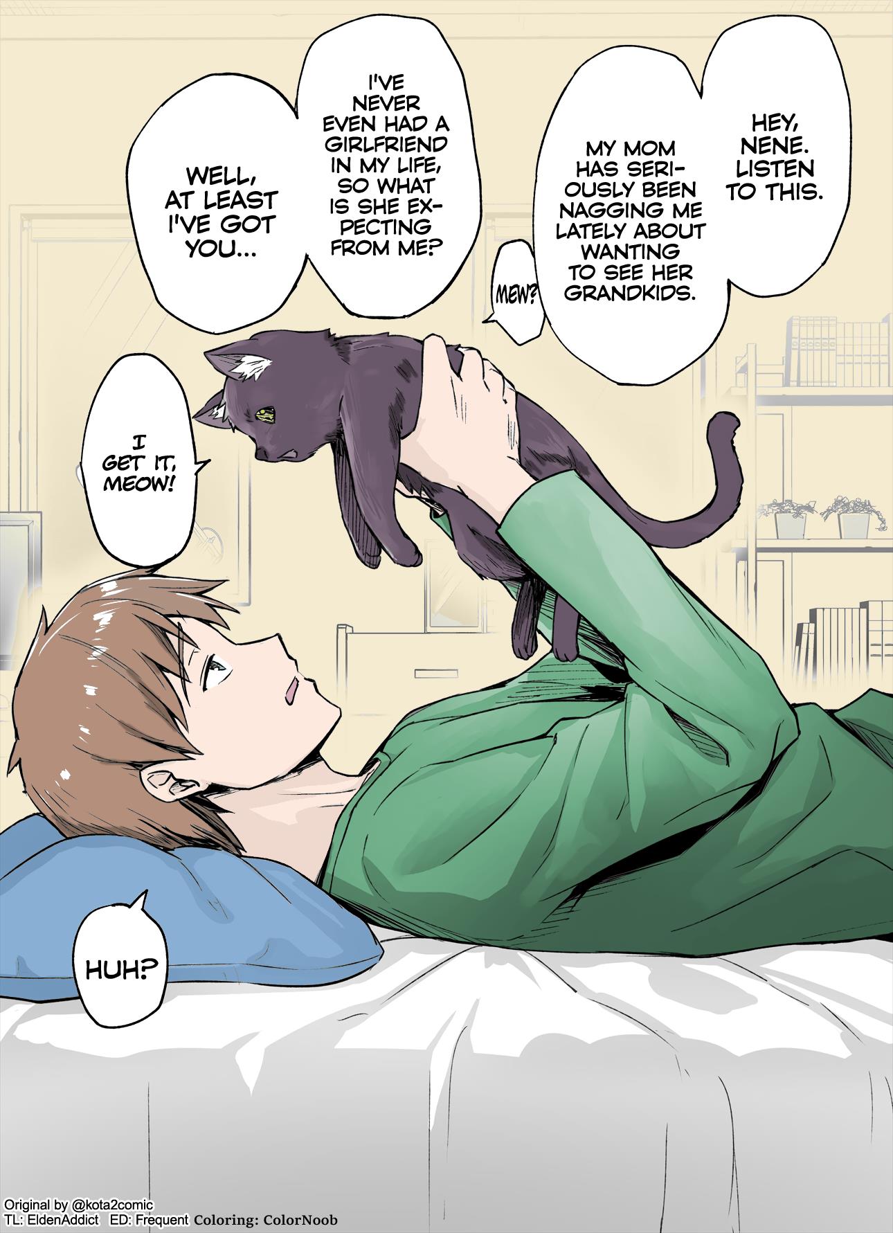 The Yandere Pet Cat Is Overly Domineering (Fan Colored) - chapter 1 - #1