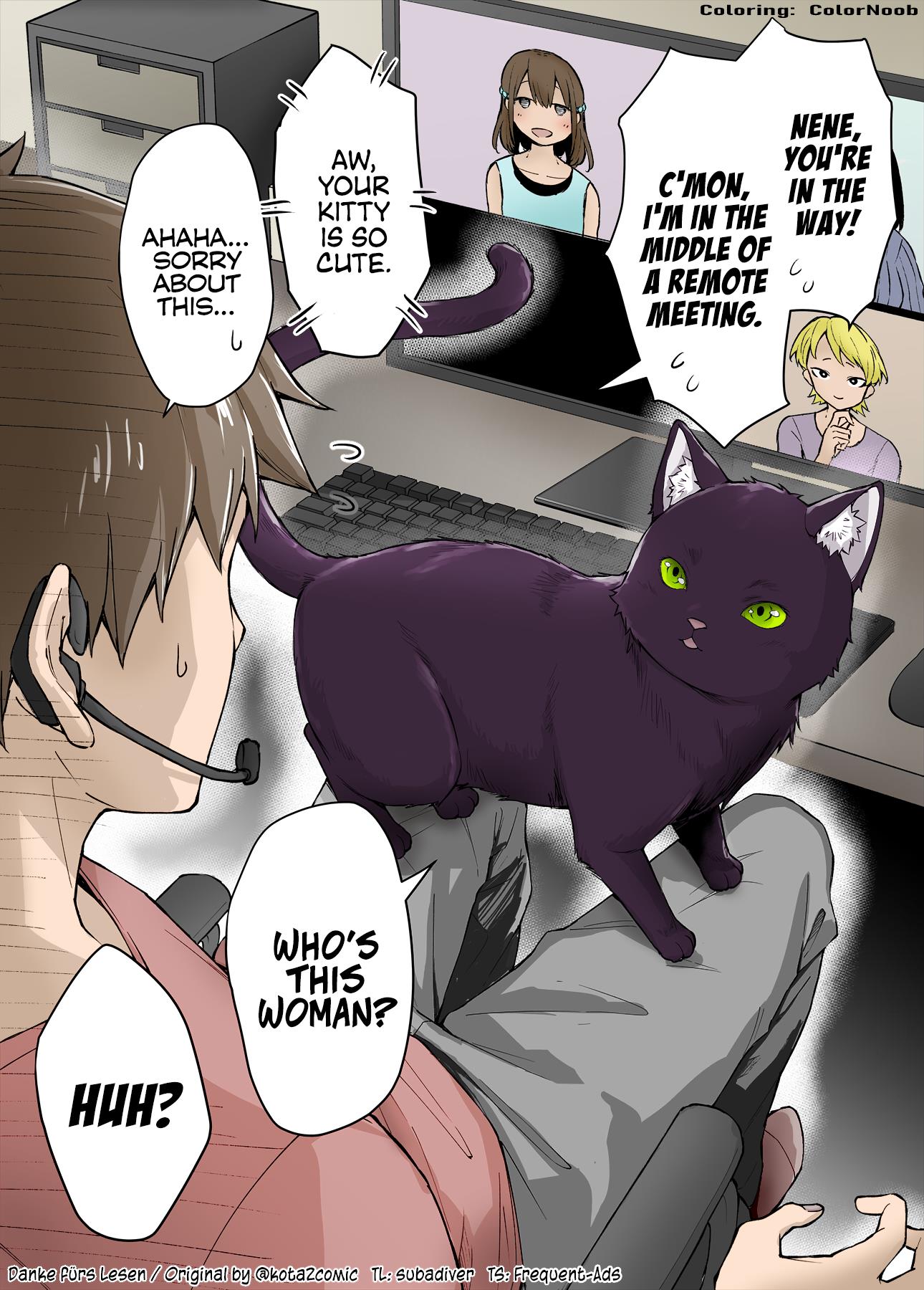 The Yandere Pet Cat Is Overly Domineering (Fan Colored) - chapter 14 - #1