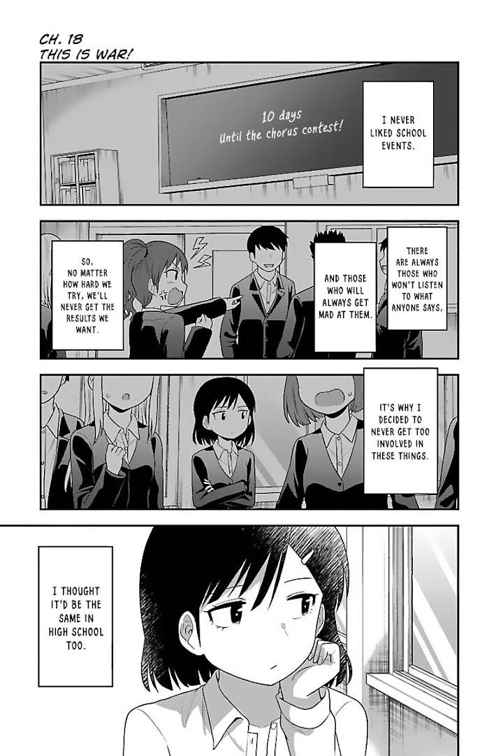 There's a Ghost Behind the Gyaru - chapter 18 - #1