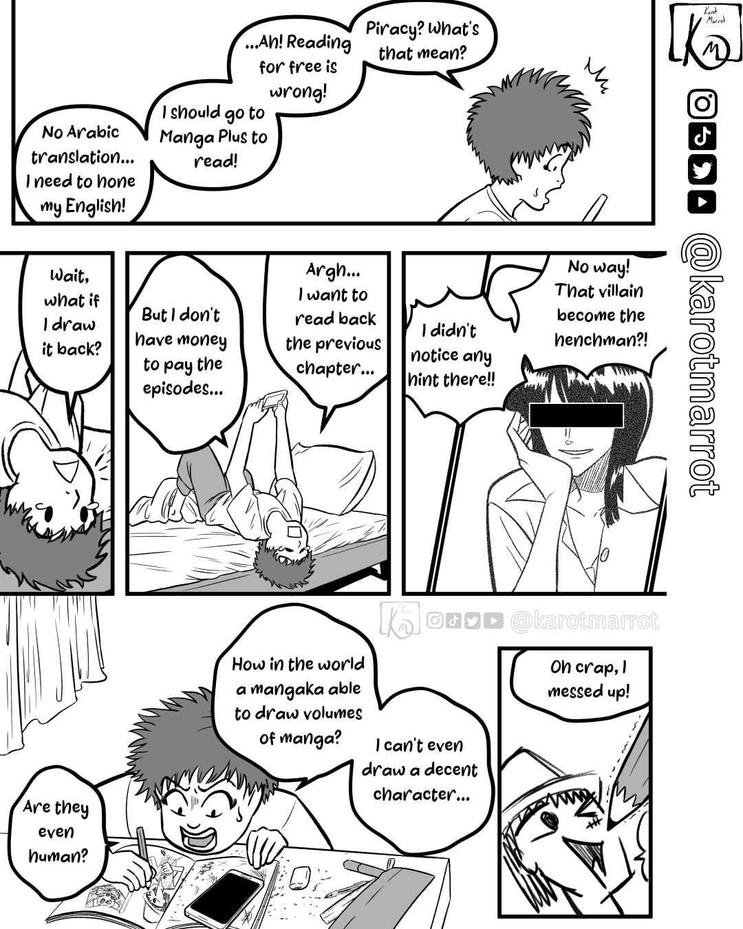 This boy from Gaza makes manga - chapter 0 - #3