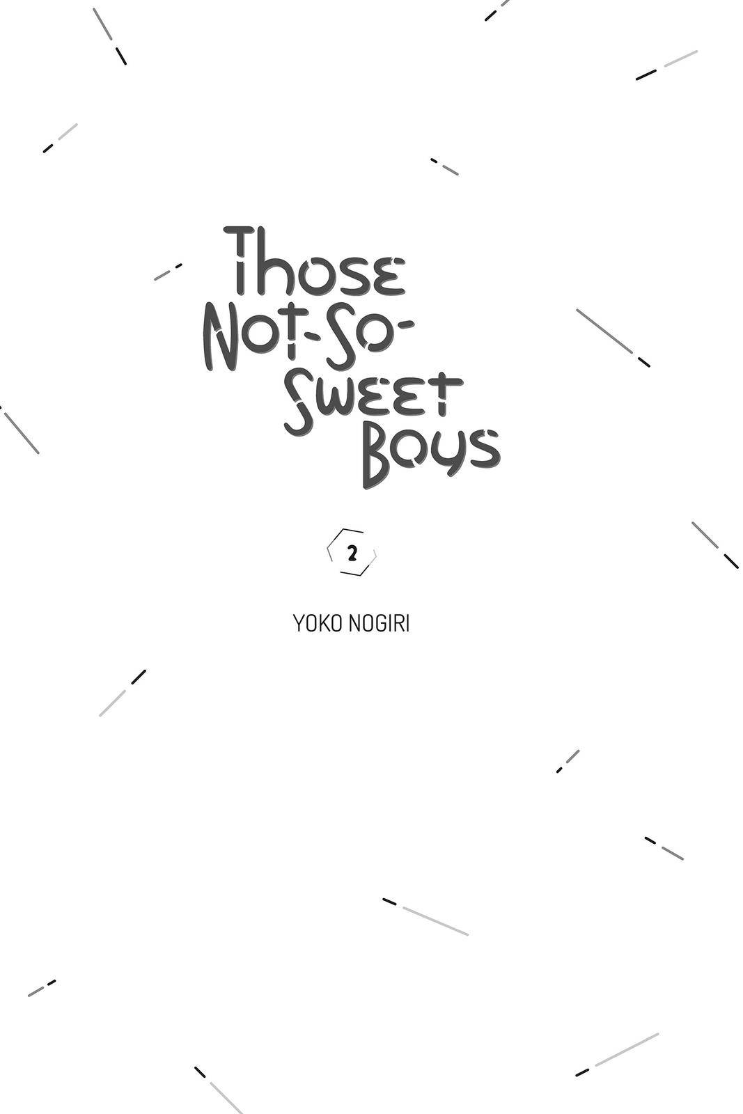 Those Not-So-Sweet Boys - chapter 5 - #2