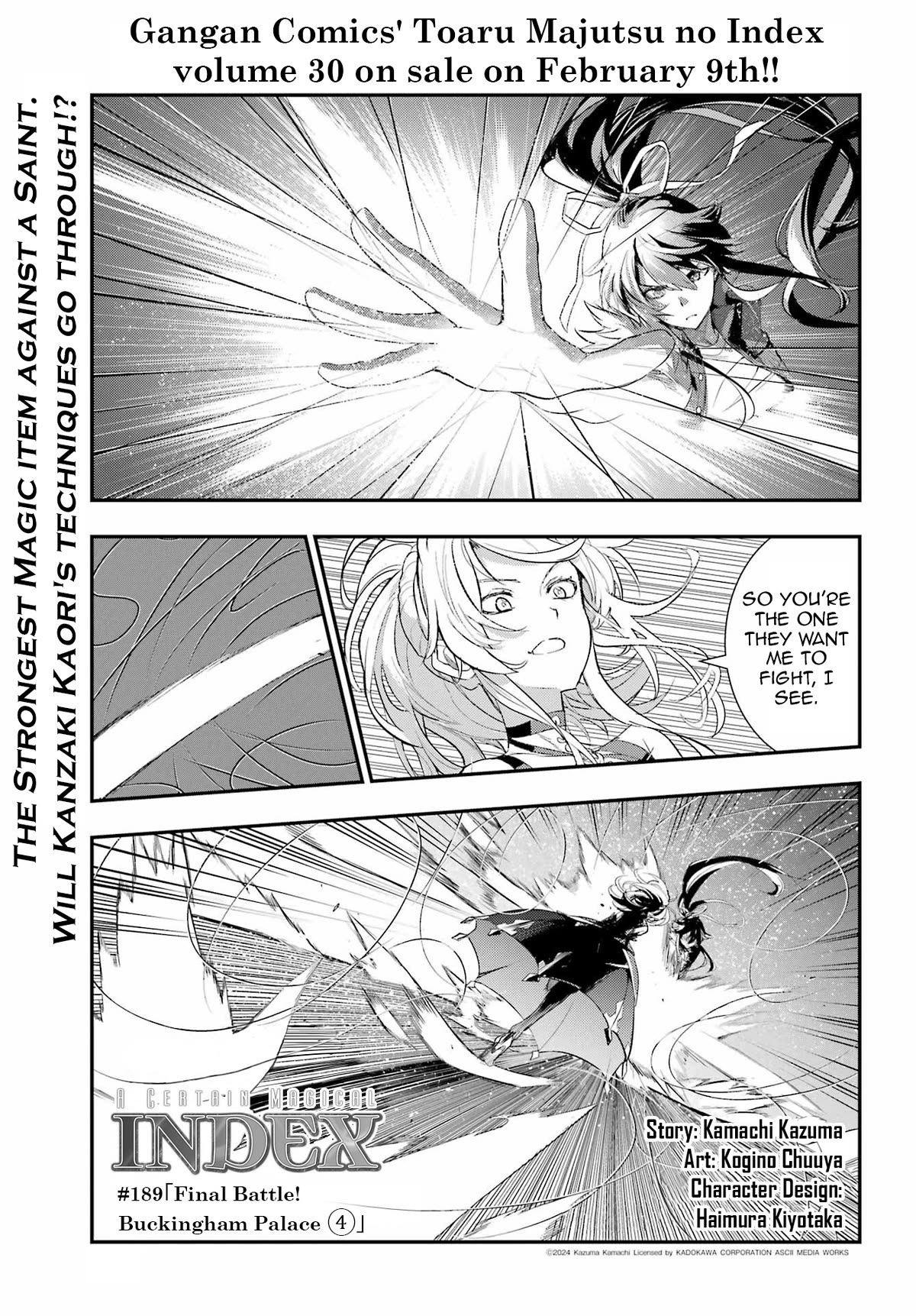 Toaru Majutsu no Index - chapter 189 - #1