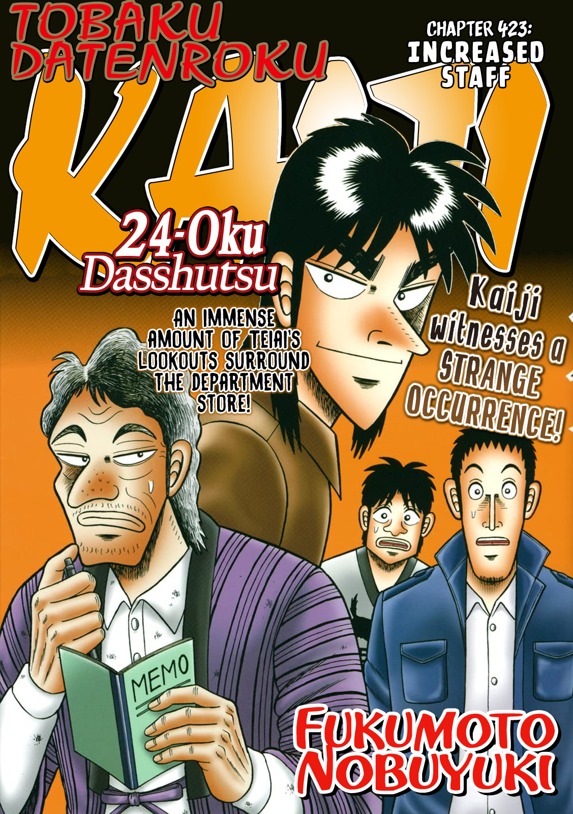Tobaku Datenroku Kaiji - One Poker Hen - chapter 423 - #1