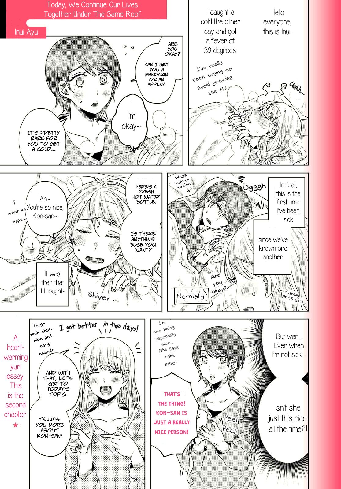 Today, We Continue Our Lives Together Under The Same Roof - chapter 2 - #1