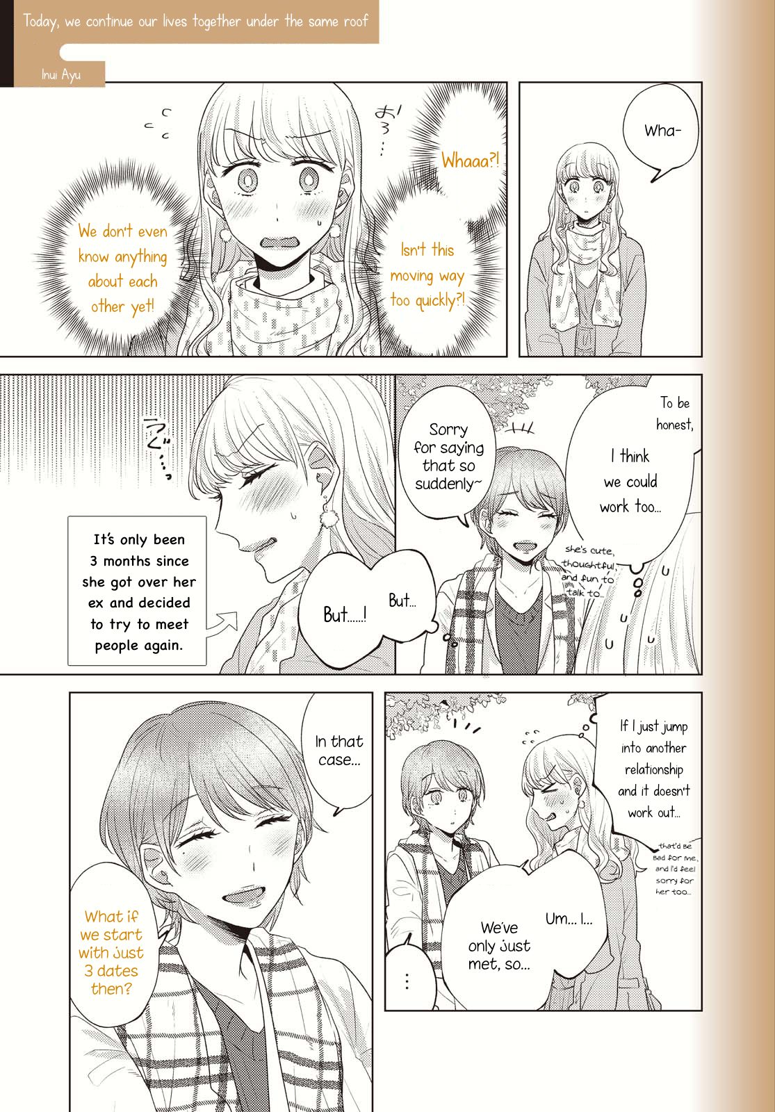 Today, We Continue Our Lives Together Under The Same Roof - chapter 9 - #1