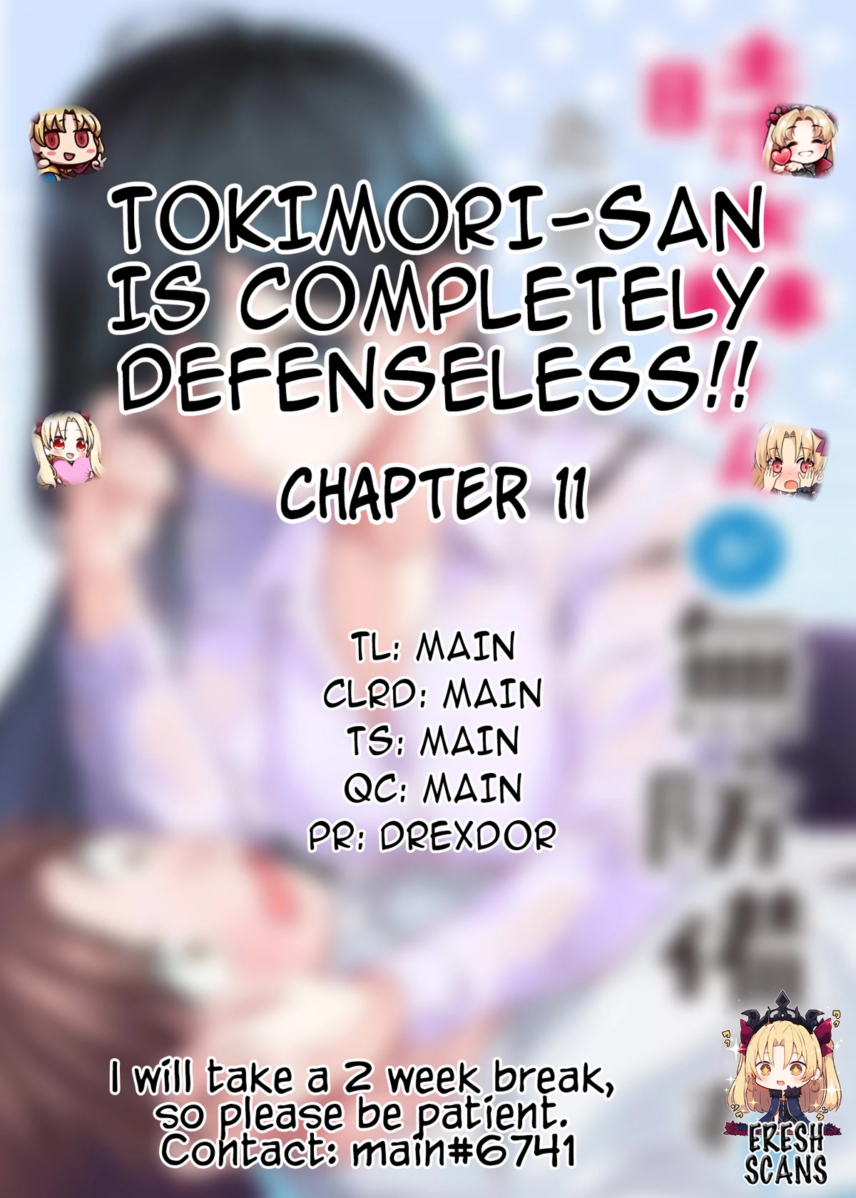 Tokimori-san Is Completely Defenseless!! - chapter 11 - #1