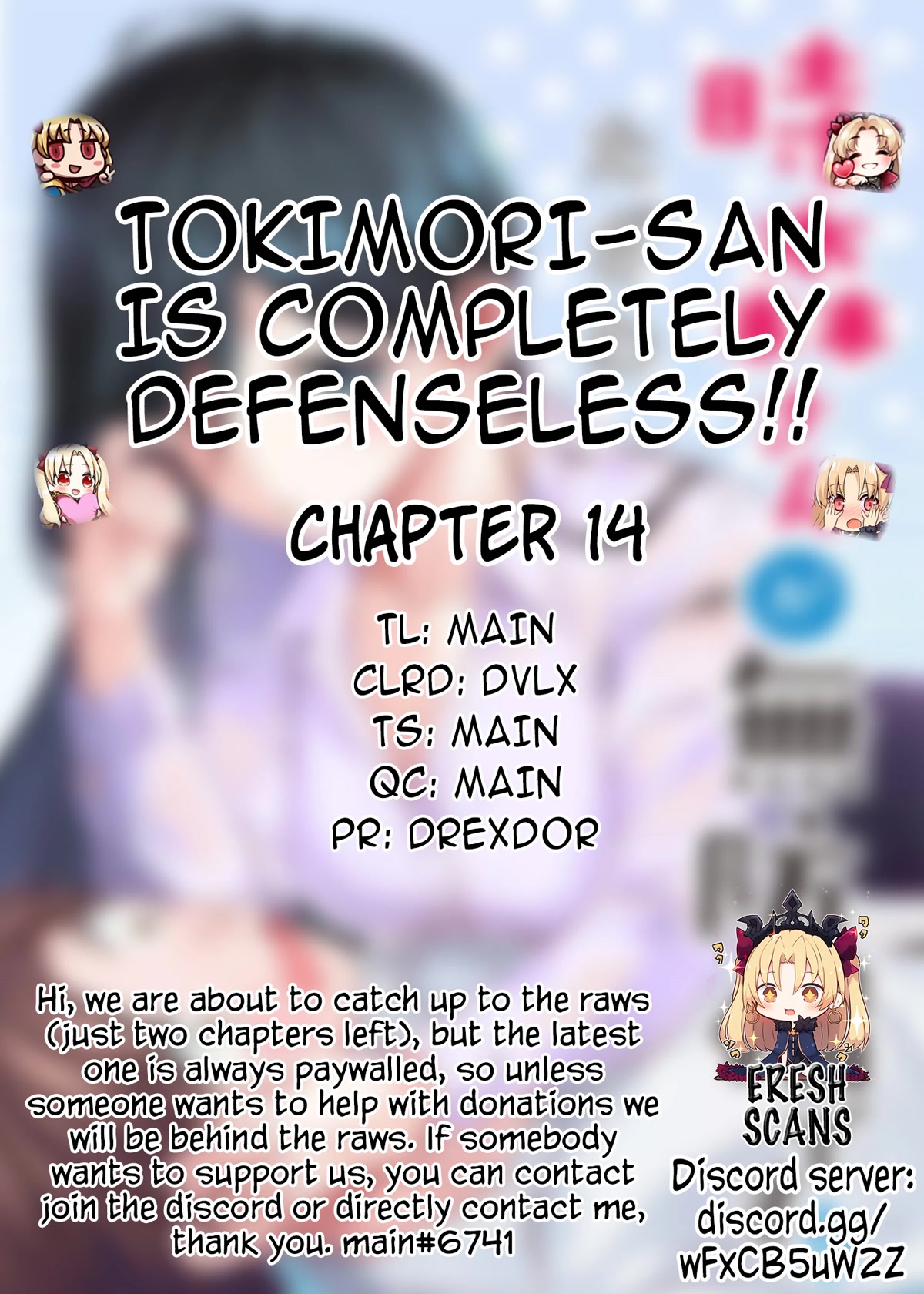 Tokimori-san Is Completely Defenseless!! - chapter 14 - #1