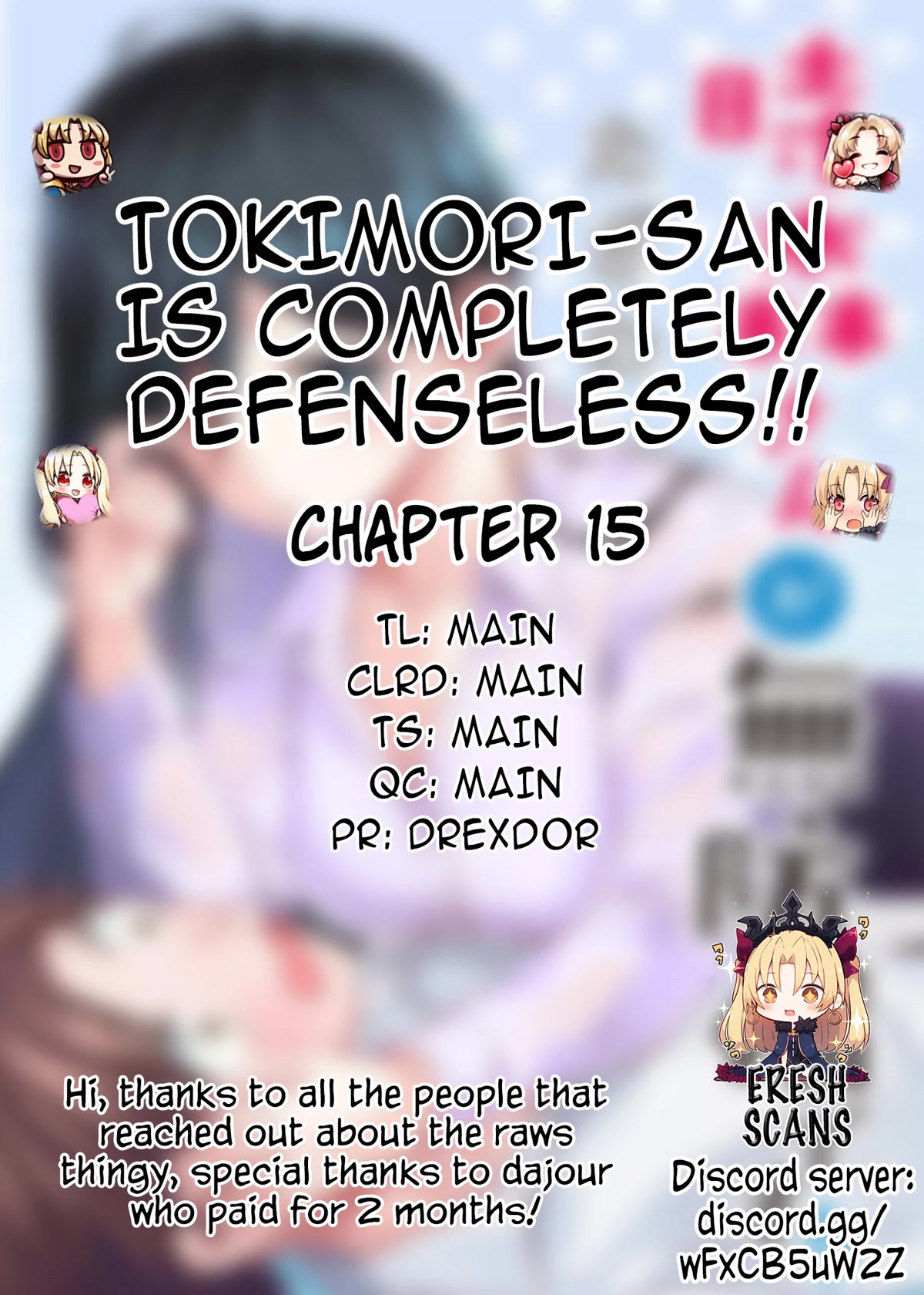 Tokimori-san Is Completely Defenseless!! - chapter 15 - #1