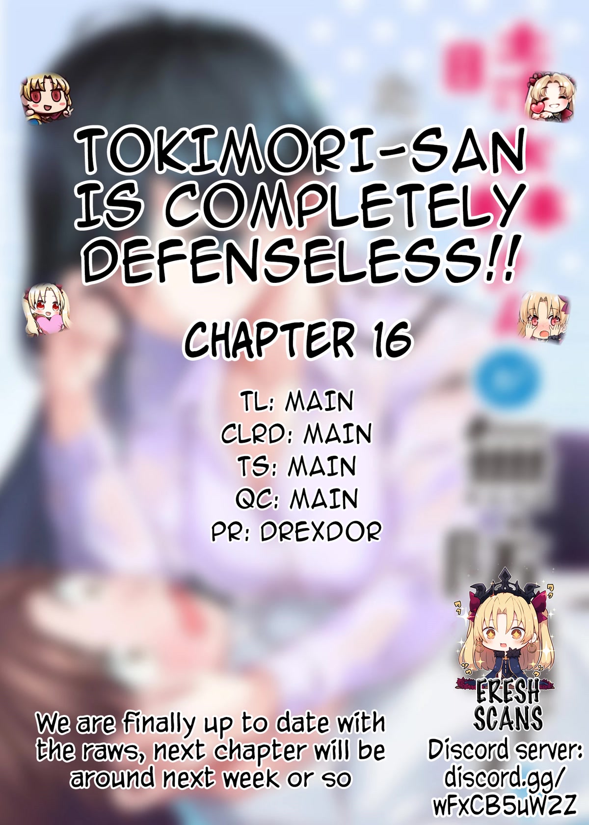 Tokimori-san Is Completely Defenseless!! - chapter 16 - #1