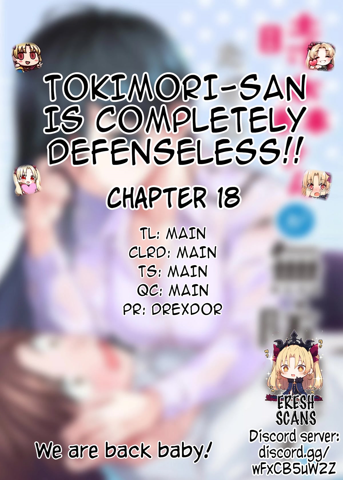 Tokimori-san Is Completely Defenseless!! - chapter 18 - #1
