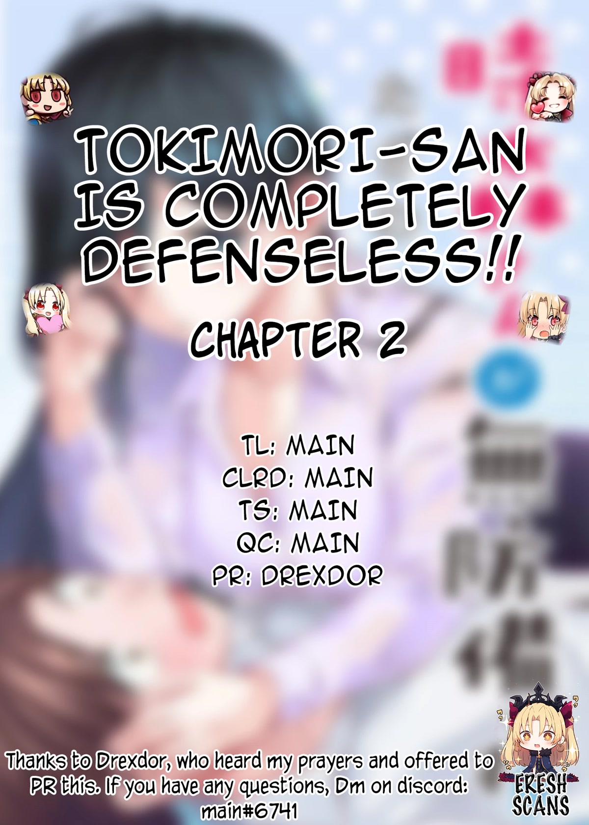 Tokimori-san Is Completely Defenseless!! - chapter 2 - #1