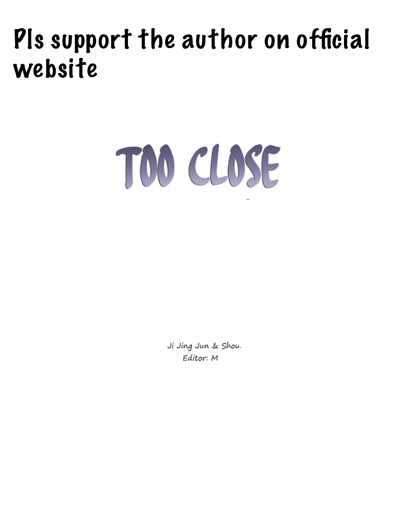 Too Close - chapter 93 - #1
