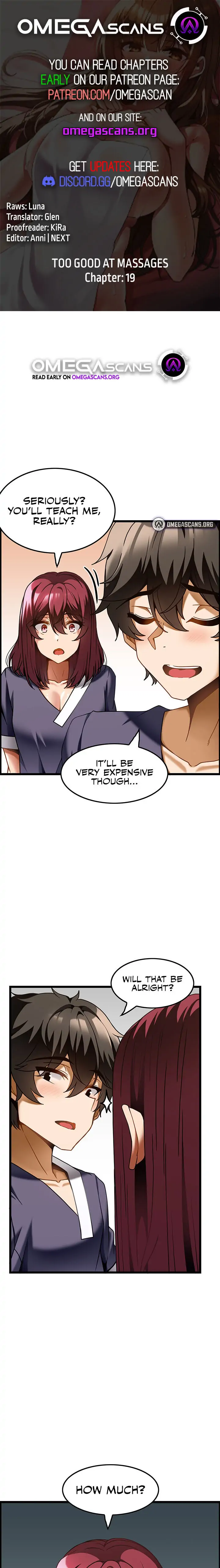 Too Good At Massages - chapter 19 - #1