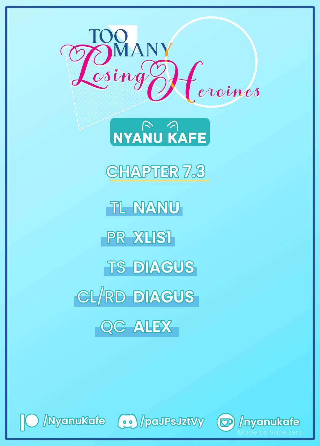 Too Many Losing Heroines! - chapter 7.3 - #1