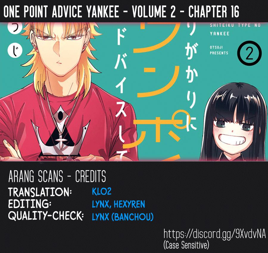 Toorigakari Ni One Point Advice Shiteiku Type No Yankee - chapter 16 - #1