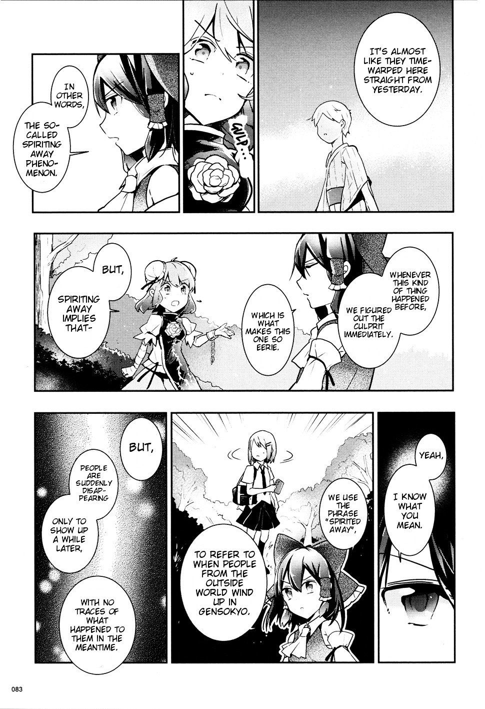 Touhou Ibarakasen - Wild and Horned Hermit - chapter 35 - #5
