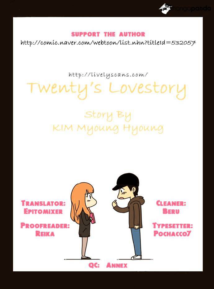 Twenty's Love Story - chapter 14 - #1