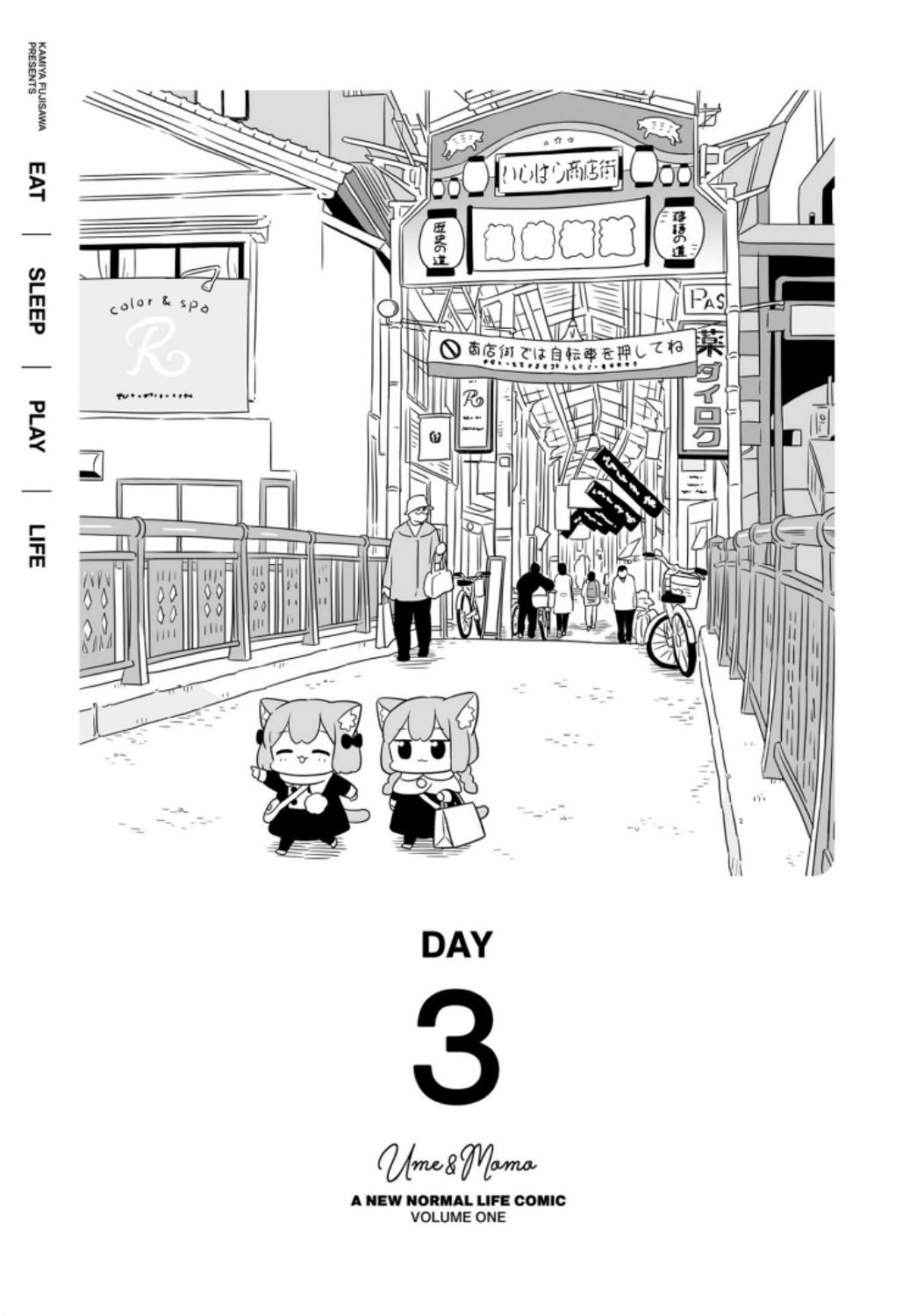 Ume To Momo No Futsuu No Kurashi - chapter 3 - #1