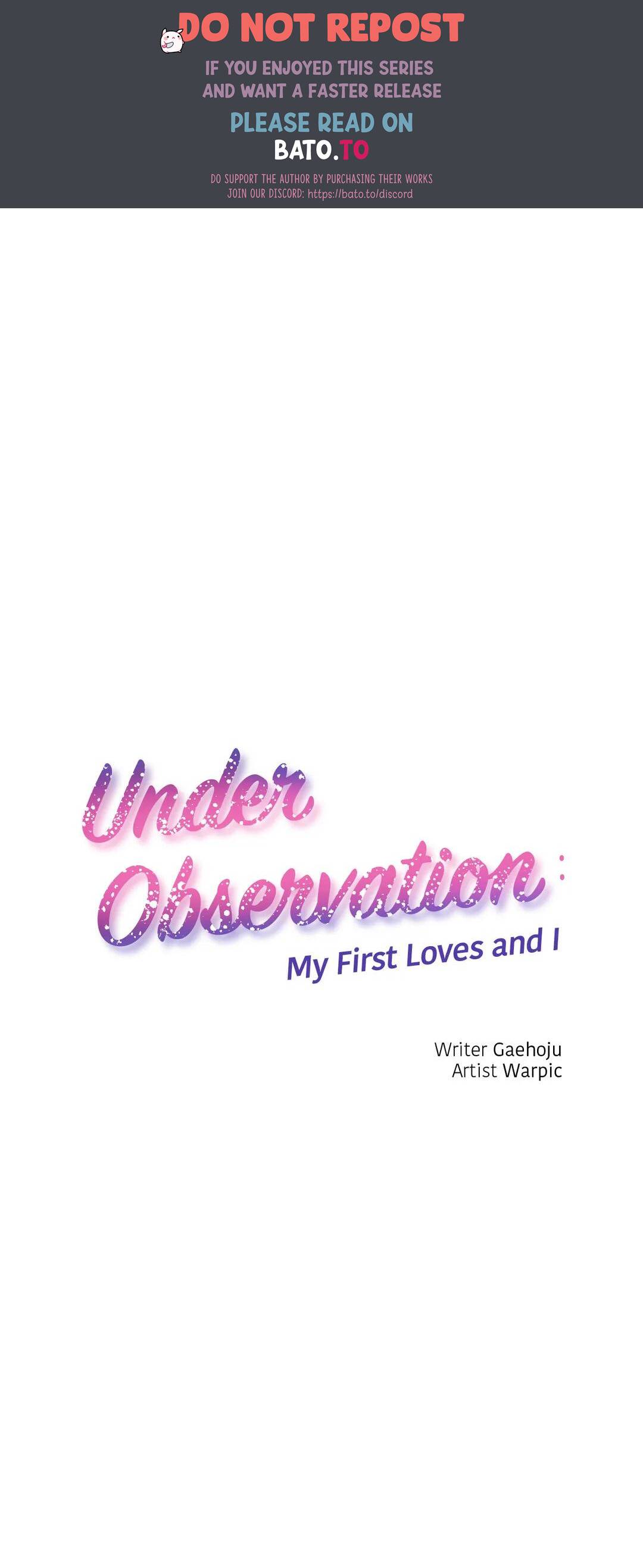 Under Observation: My First Loves And I - chapter 44 - #1
