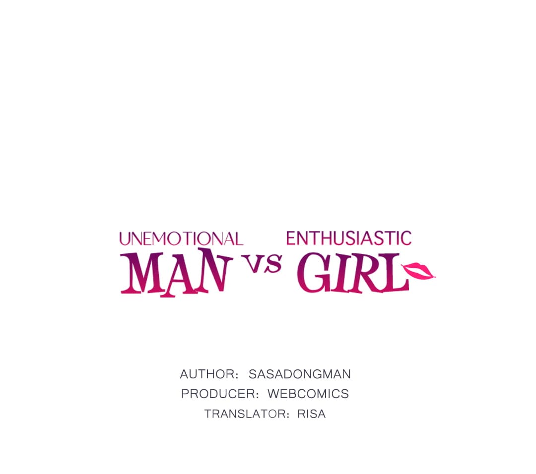 Unemotional Man Vs Enthusiastic Girl - chapter 3 - #3