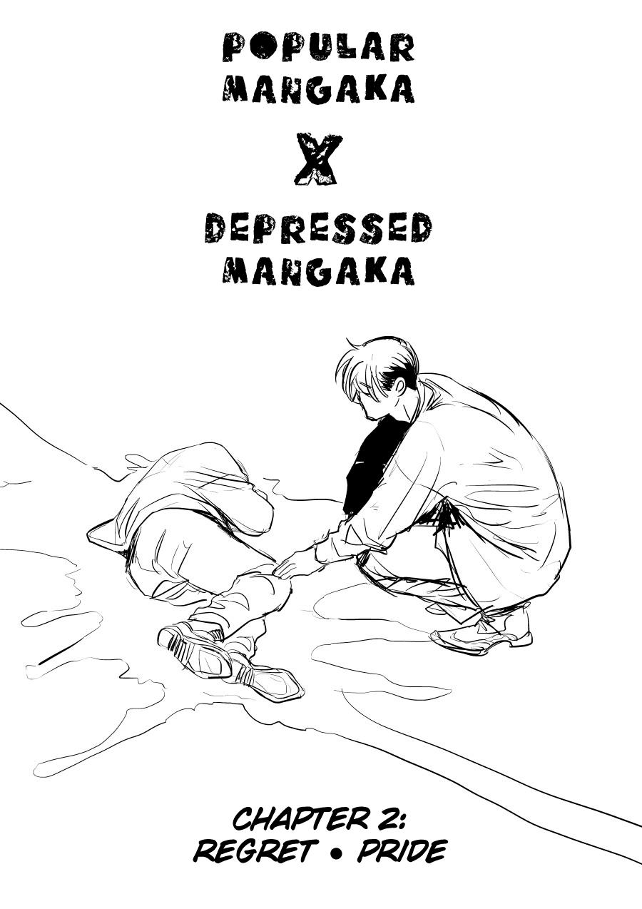 Urekko Mangaka X Utsubyou Mangaka - chapter 2 - #2
