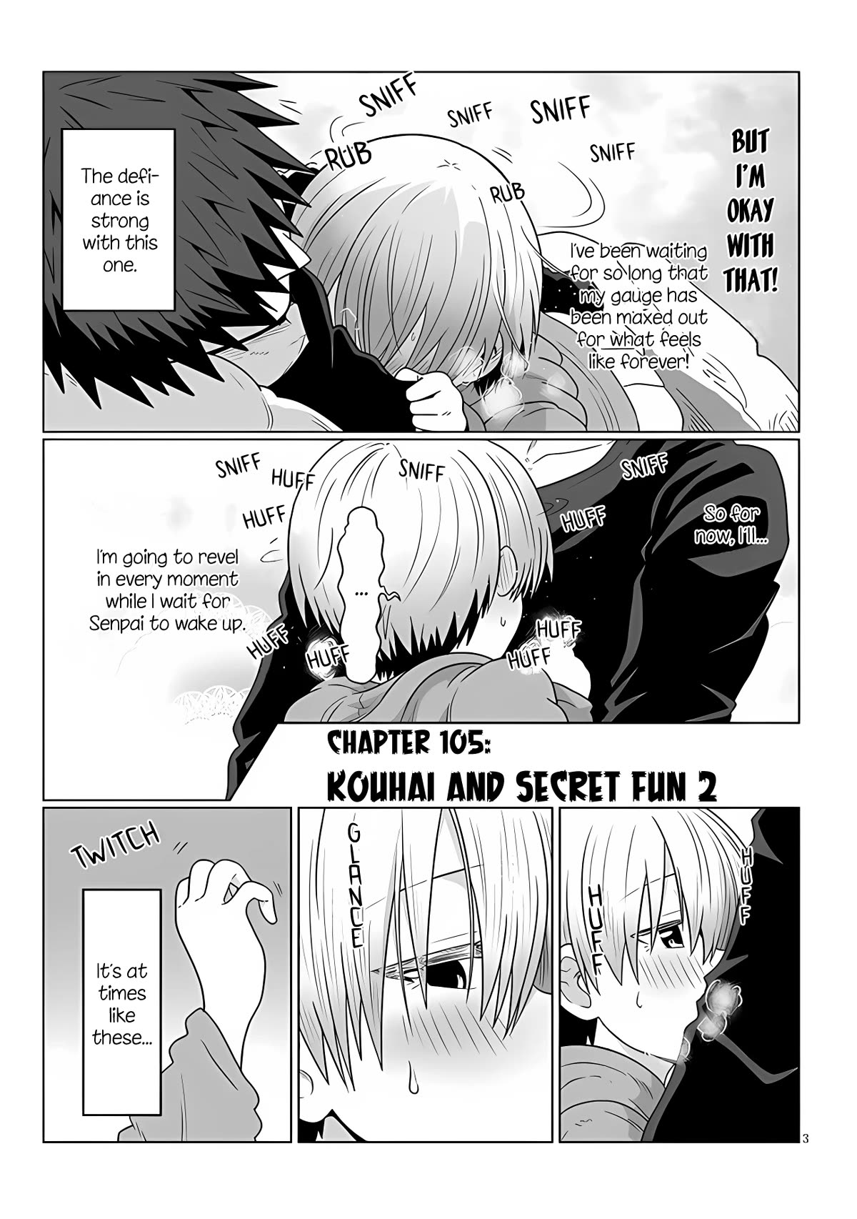 Uzaki-chan wa Asobitai! - chapter 105 - #3