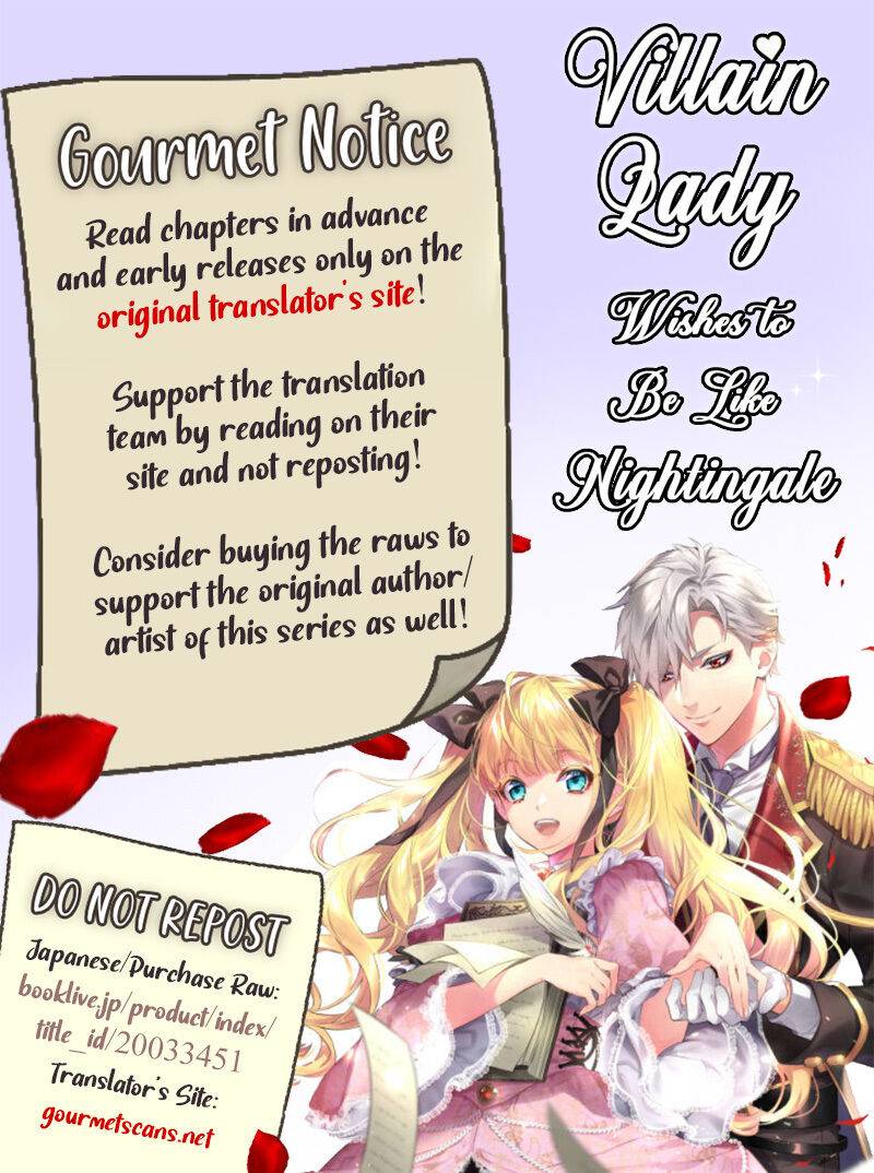 Villain Lady Wishes to Be Like Nightingale - chapter 7 - #1